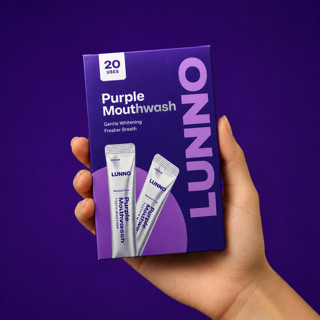 Purple Whitening Mouthwash
