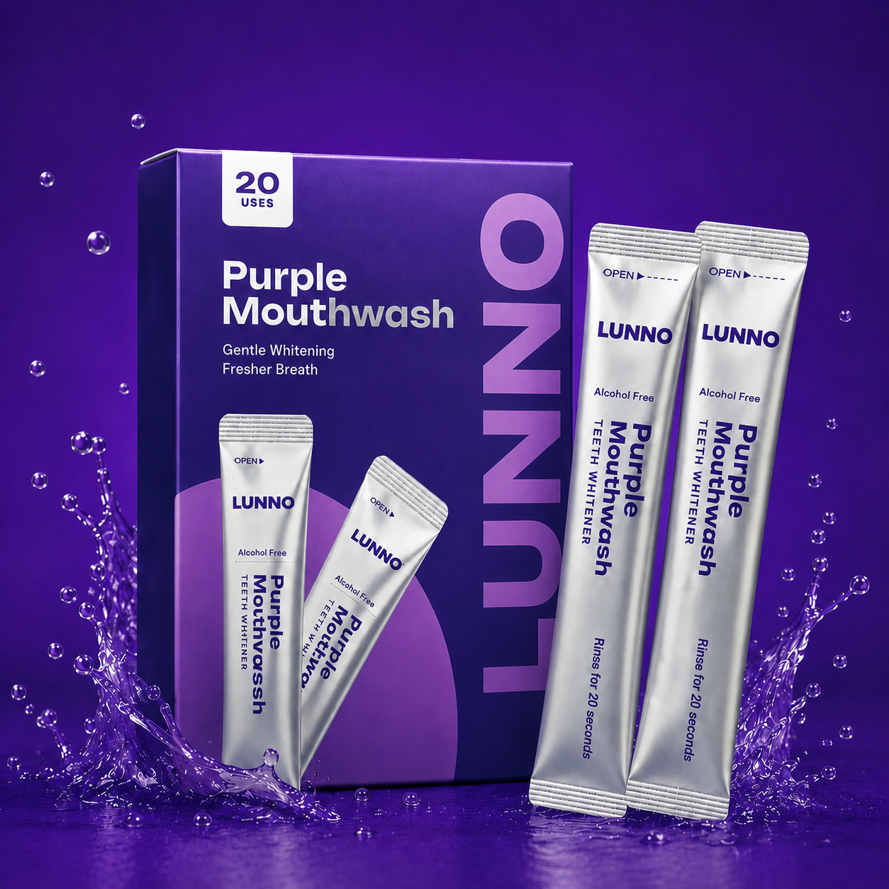 Purple Whitening Mouthwash