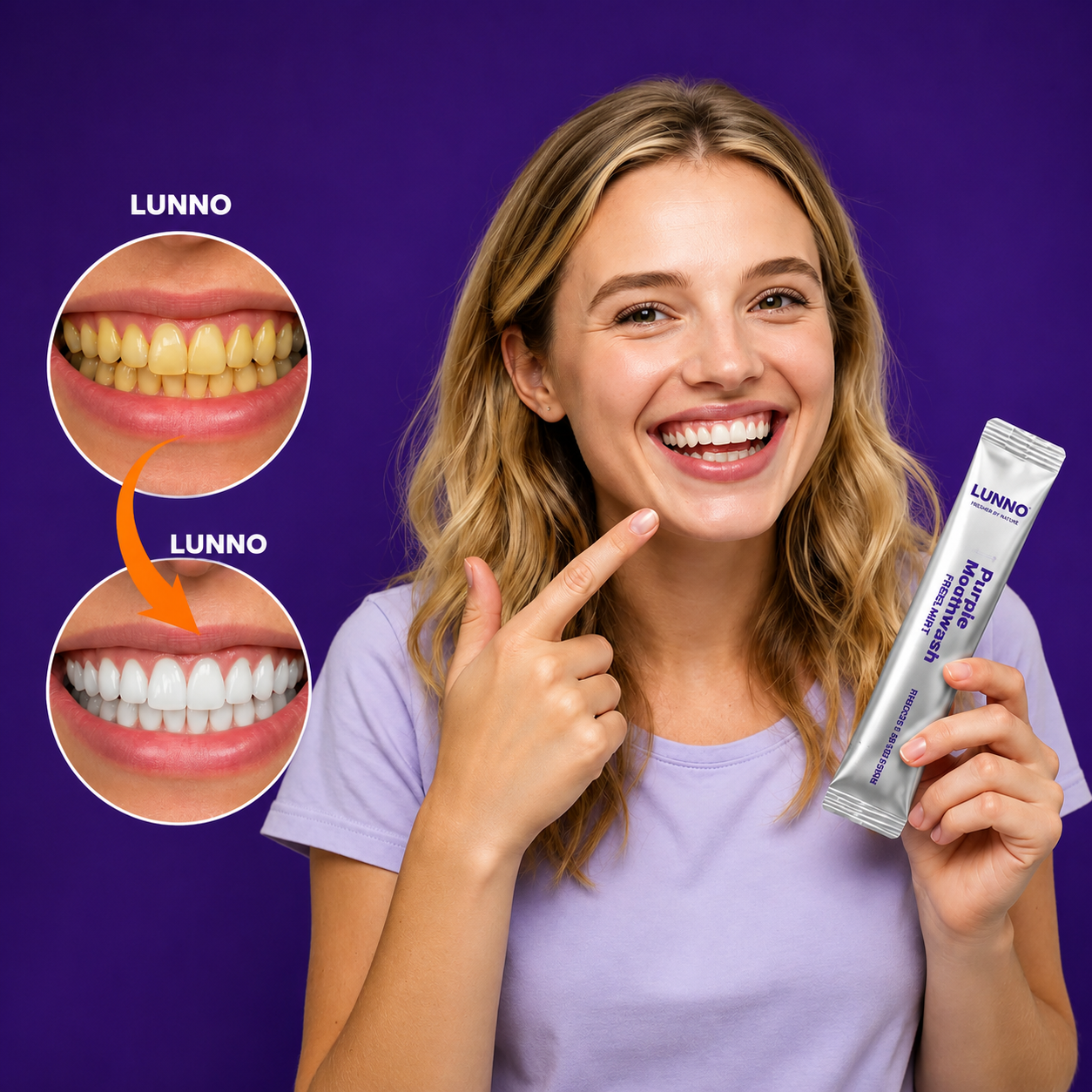 Purple Whitening Mouthwash