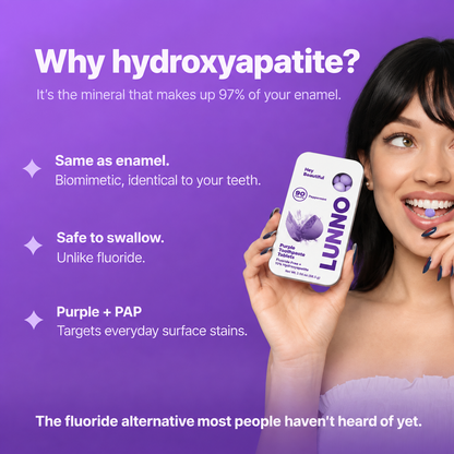 Purple Whitening Toothpaste Tablets